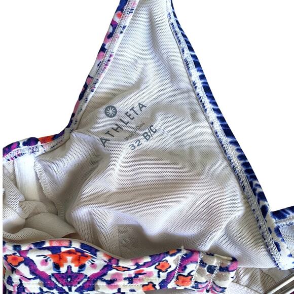 Athleta Ipanema Tara Halter Tankini Top 32 B/C - Picture 4 of 7